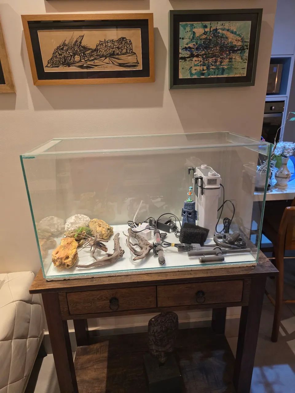 New 144-liter aquarium, 80 x 45 x 40 cm446519554186291201
