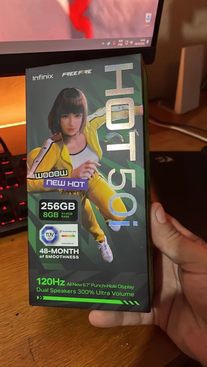 HOT 50i 120hz 8/256