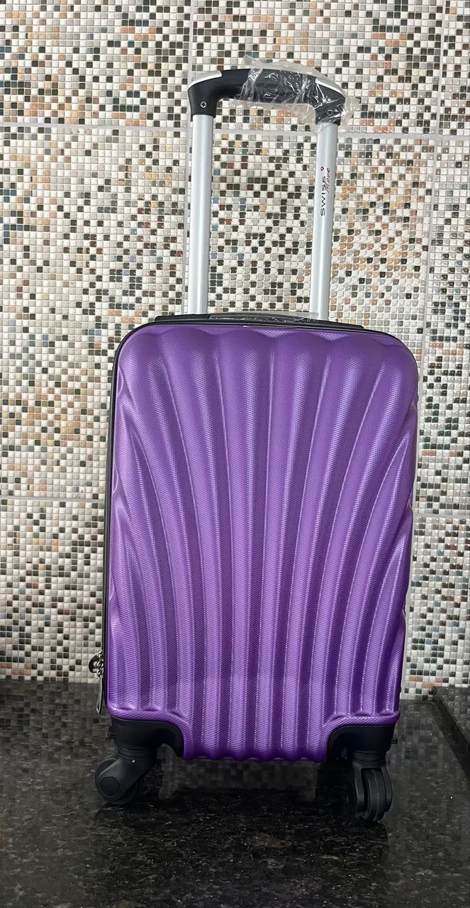 Mala Bordo Swiss Move 8 kilos Roxo Nova  - Foto 5