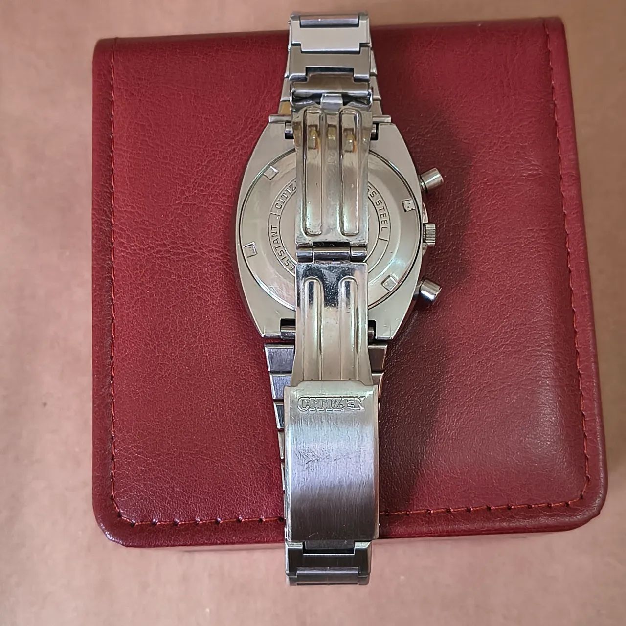 Citizen Chronograph Flyback 8110a REVISADO - Com Estanqueidade 30m - 100% Original - Foto 3