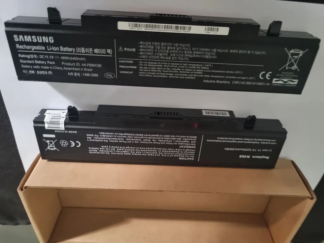 Baterias para Notebook Sansung 