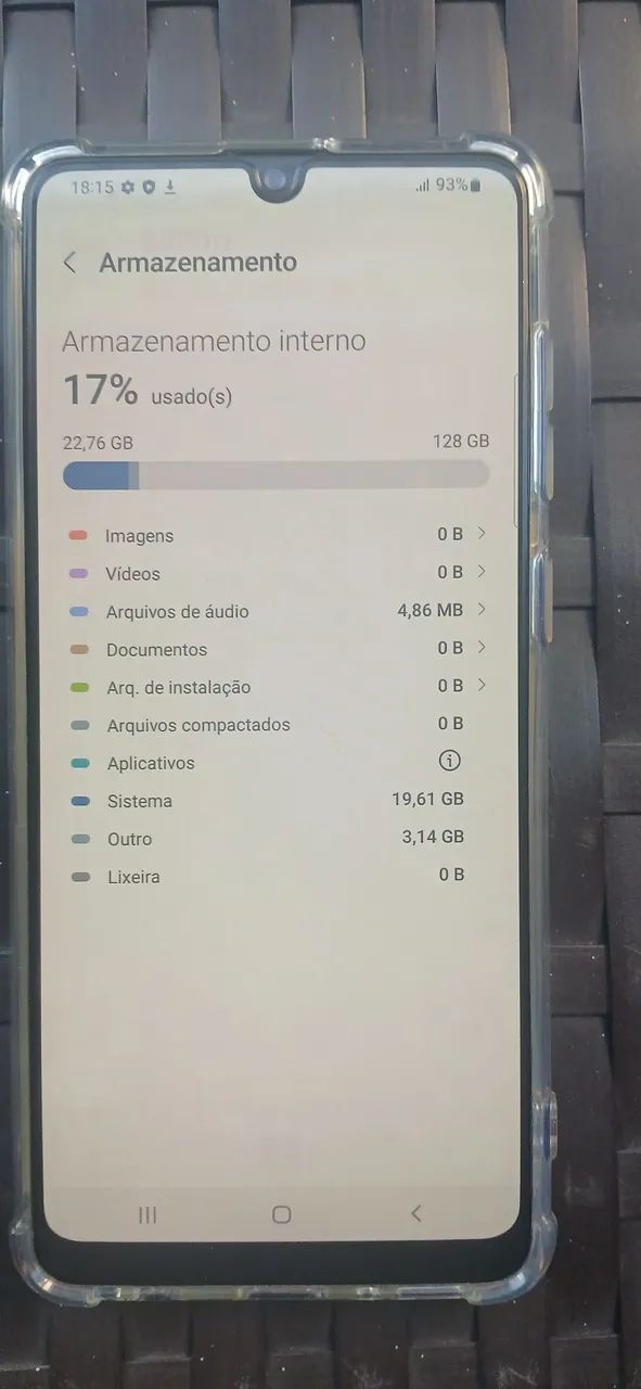 Celular Samsung A31 azul 128g Nacional 