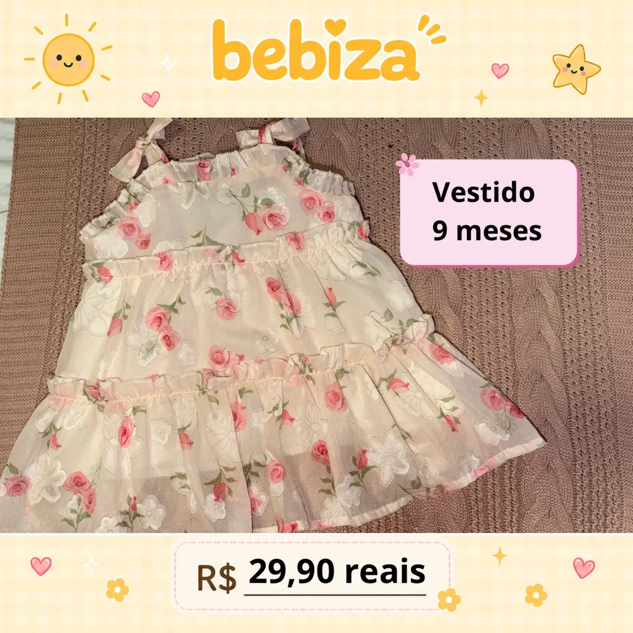 Vestido bebê 