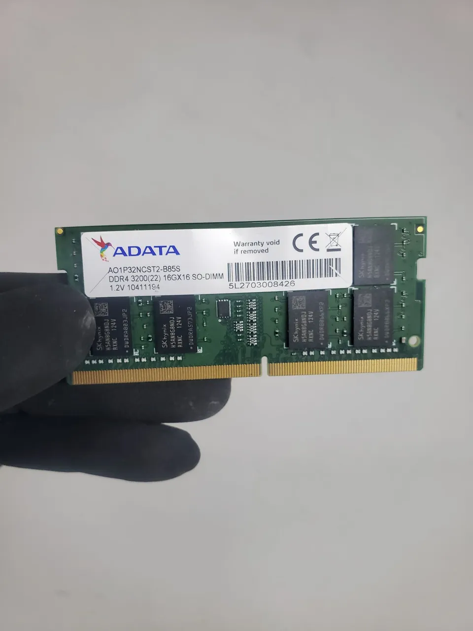 16 GB (2x8) Memória SAMSUNG DDR5 4800Mhz Notebook - Memória RAM