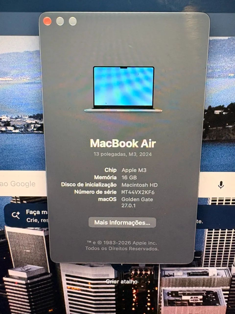 Macbook M3 2024 16gb de RAM - Foto 4