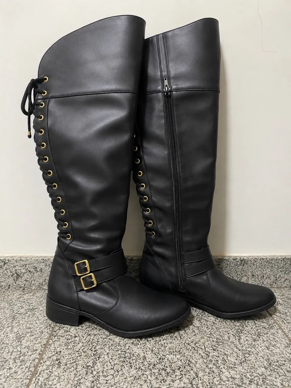 Bota cano alto 