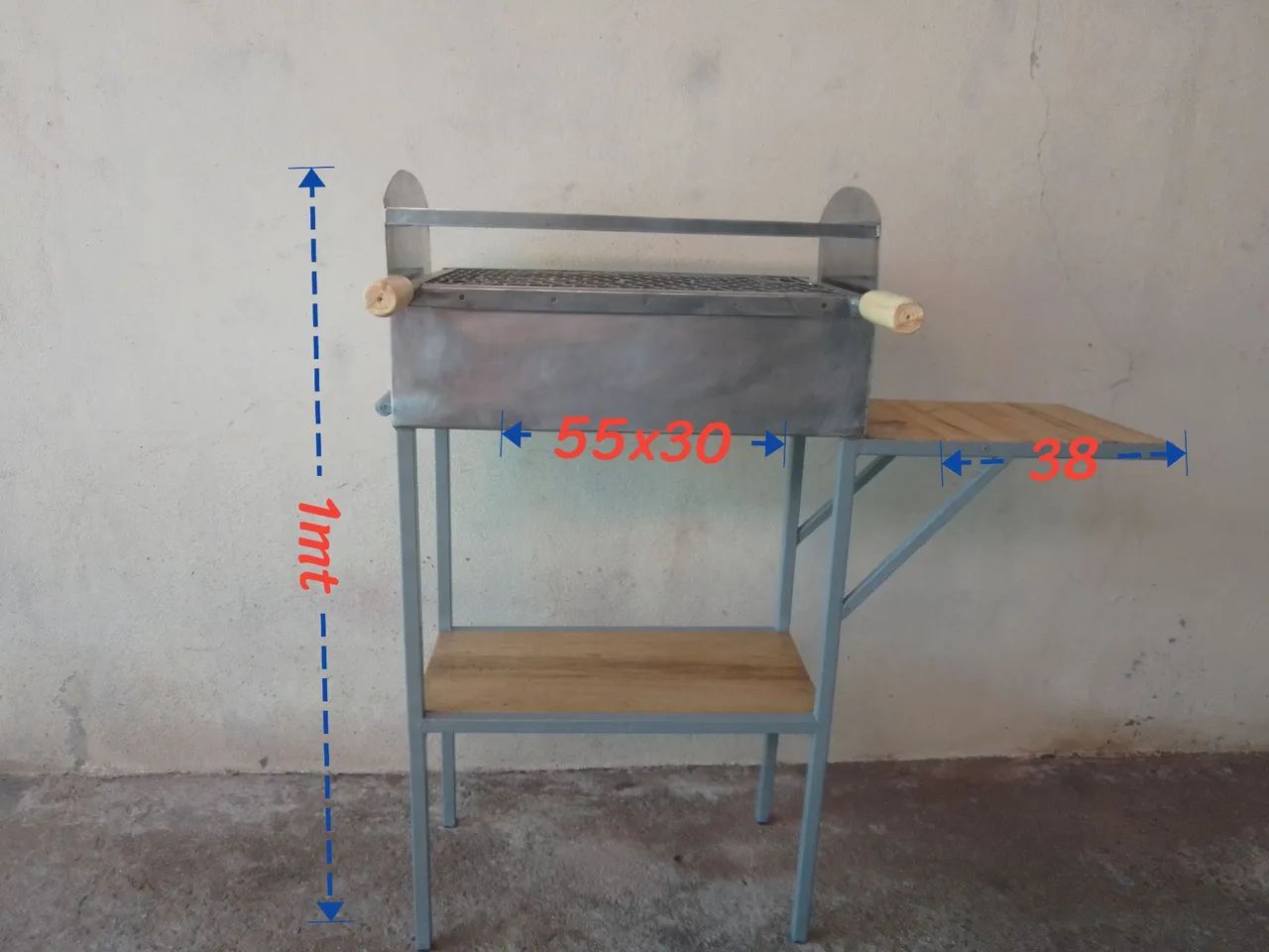 Churrasqueira de inox com base  - Foto 2