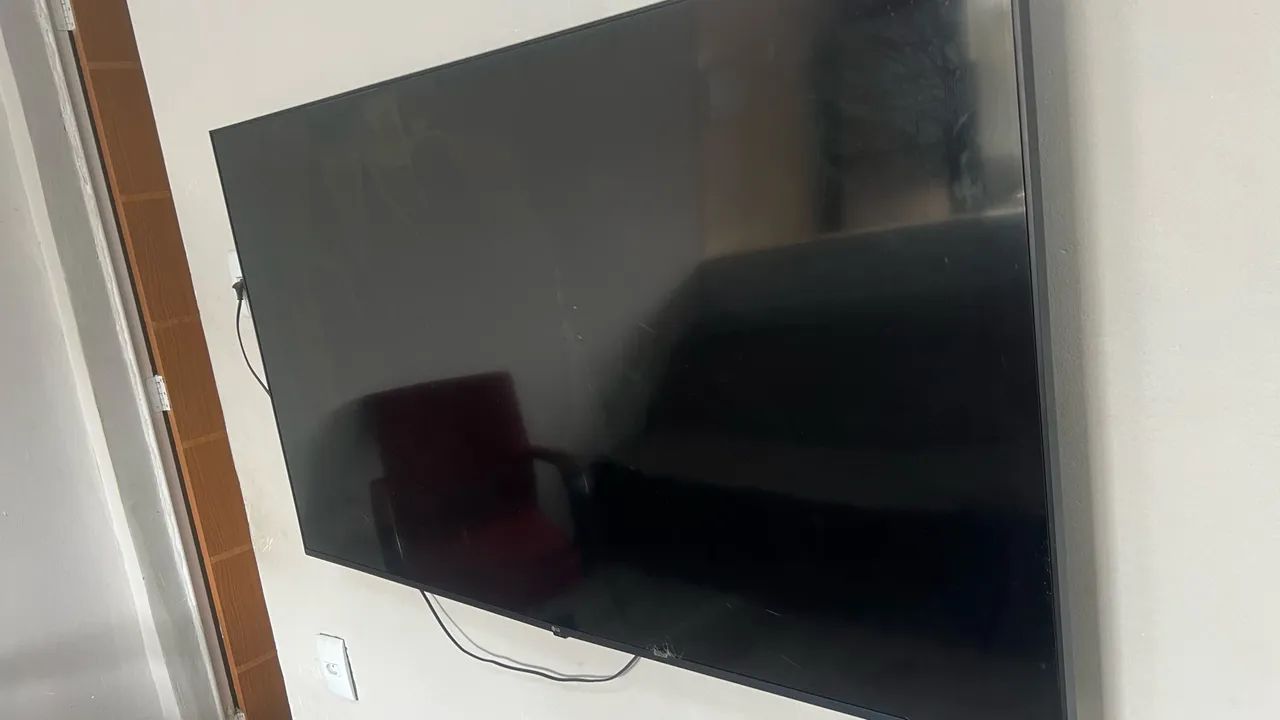 Tv LG 55 polegadas tela quebrada  - Foto 2