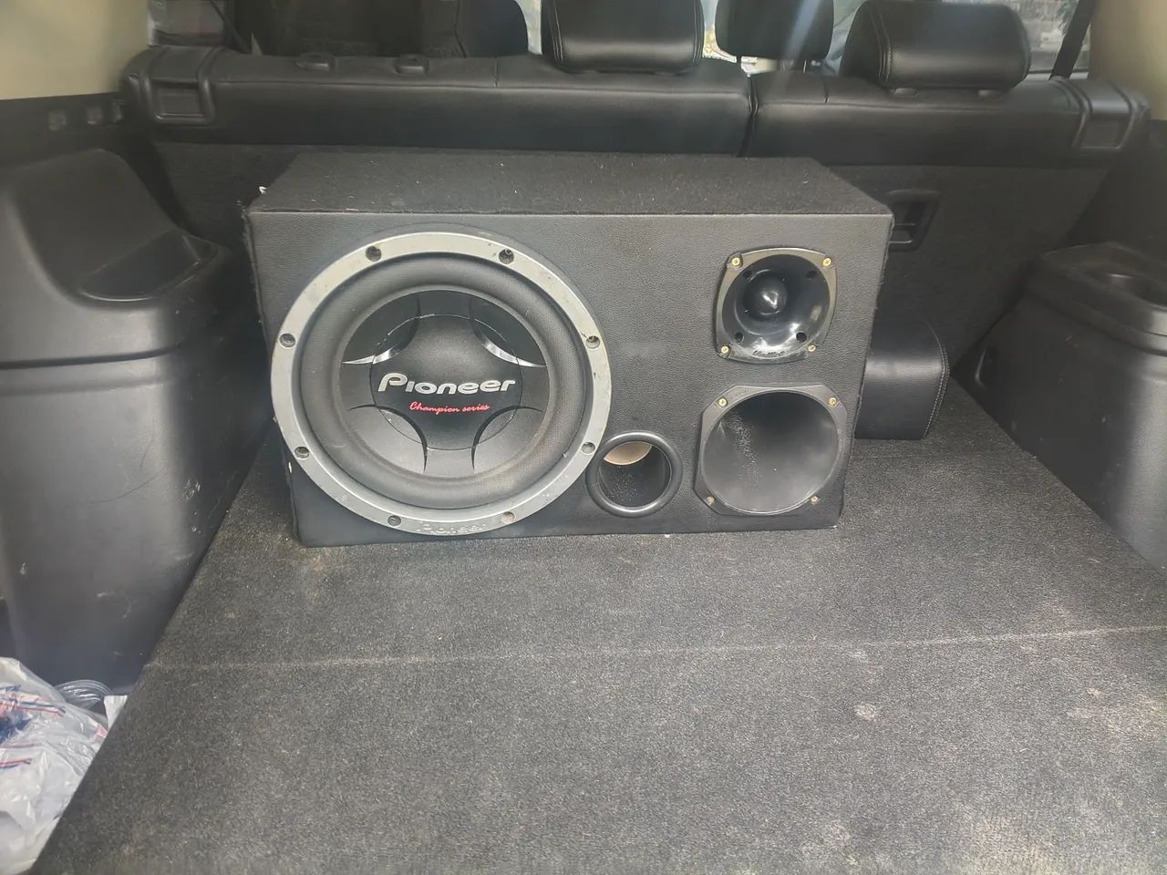 Caixa trio Pioneer 12 + módulo Power one - Foto 2