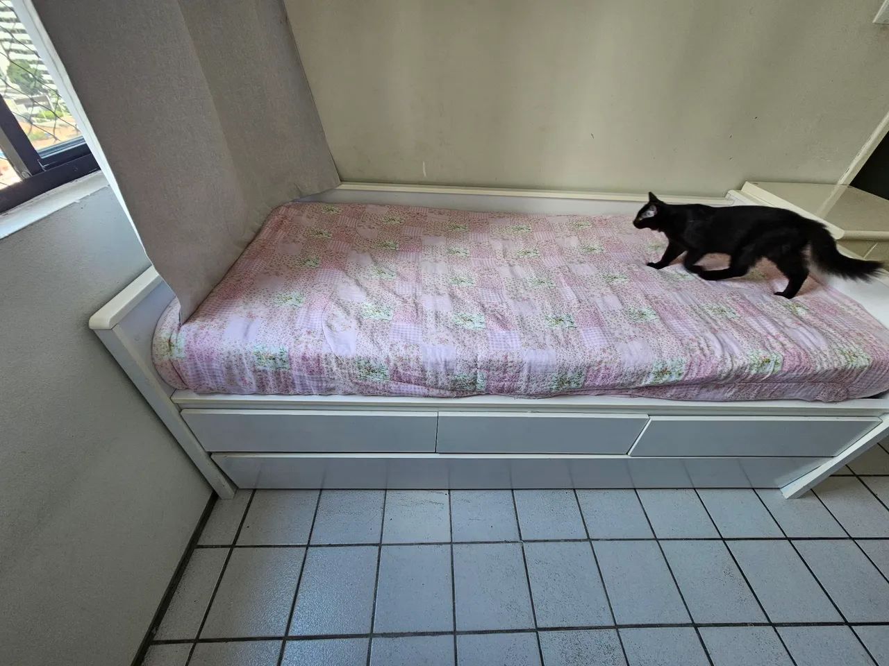 Cama solteirão (bicama) com 3 gavetas  - Foto 4