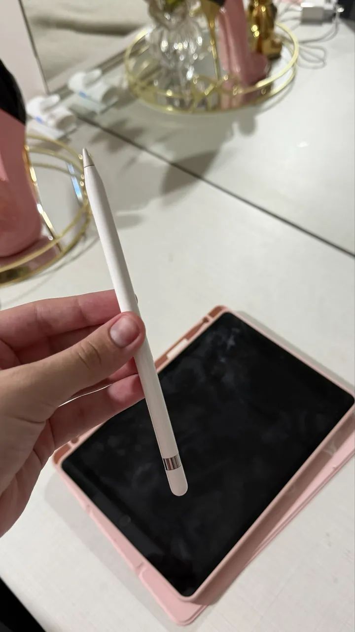 IPad 9 geração 256gb acompanha Apple Pencil, carregador e capinha - Foto 5
