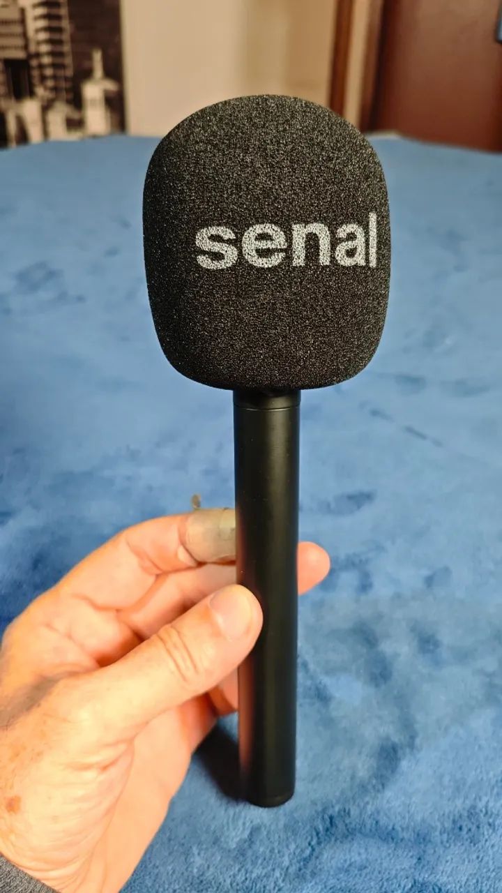 Bandeira de Entrevista / Alça de Extensão para Microfone da marca Senal