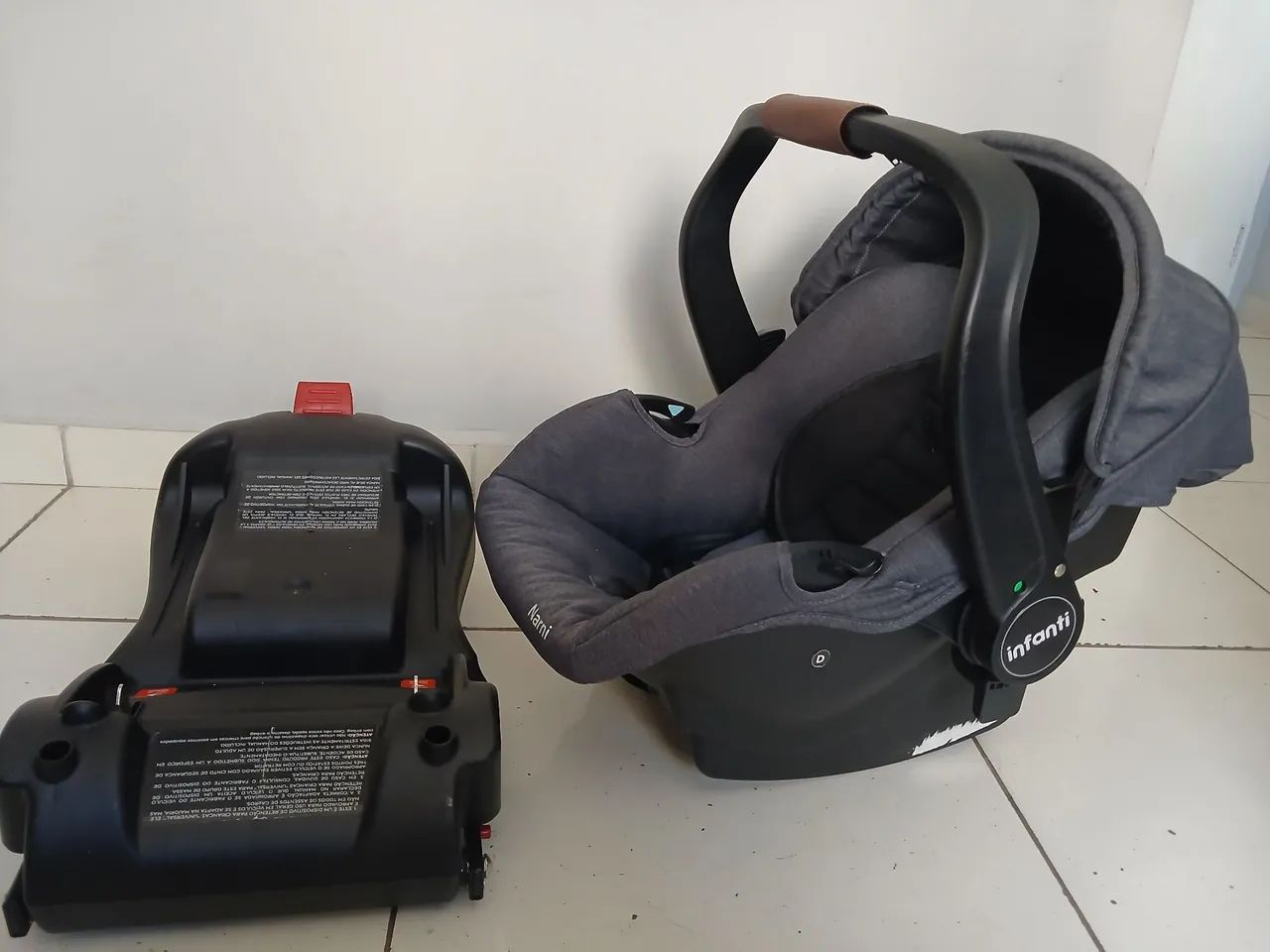Bebê conforto com isofix para carro 