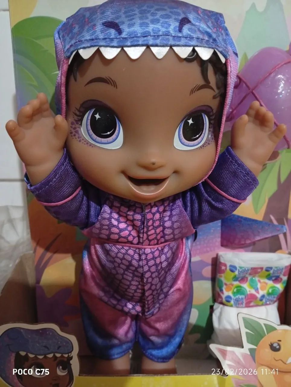 Boneca Baby Alive - Dino Cuties - Foto 5