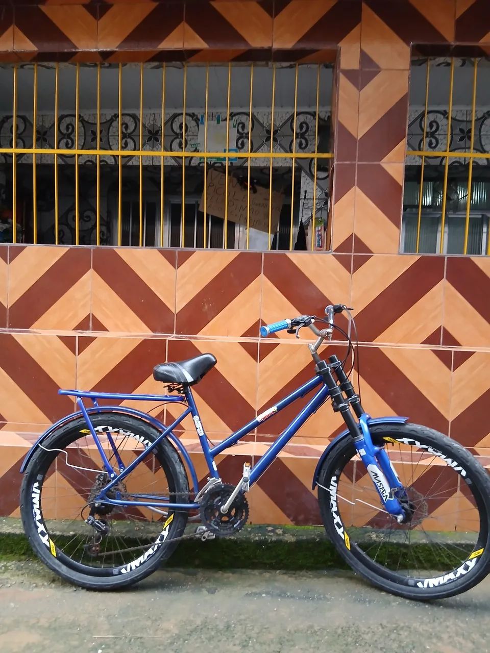 Bicicleta Personalizada Azul - Foto 2