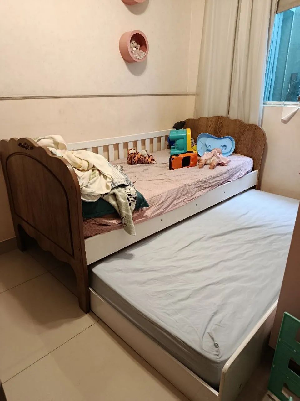 Bi cama de solteiro com cama auxiliar (retrátil)  - Foto 3