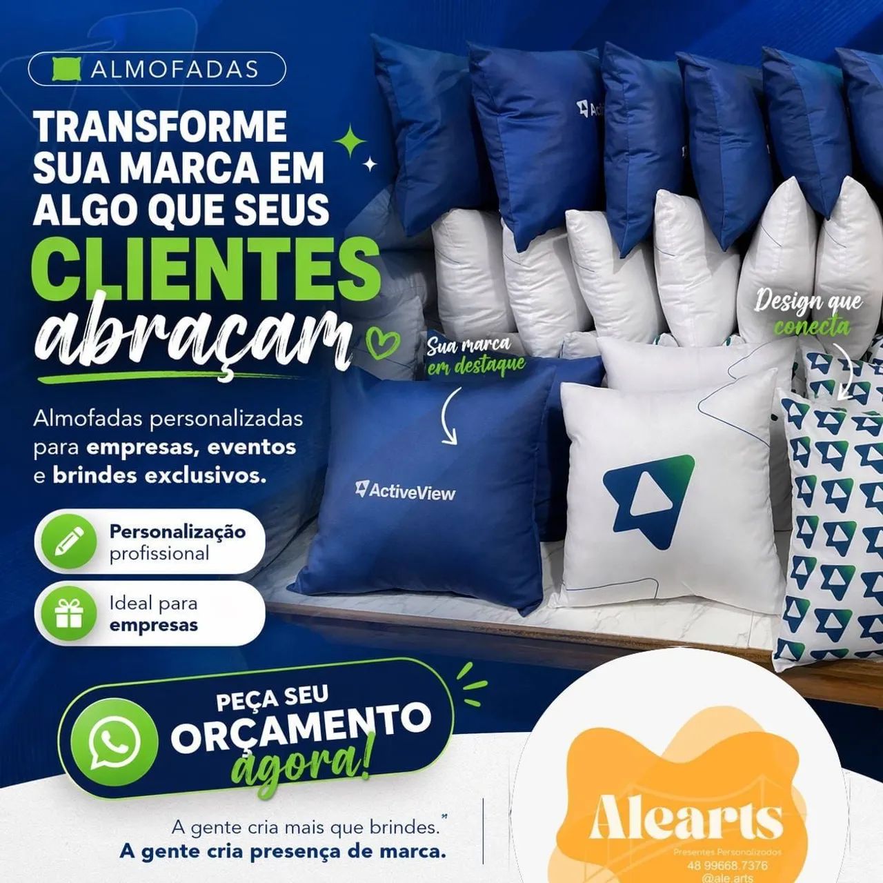 Almofadas personalizadas