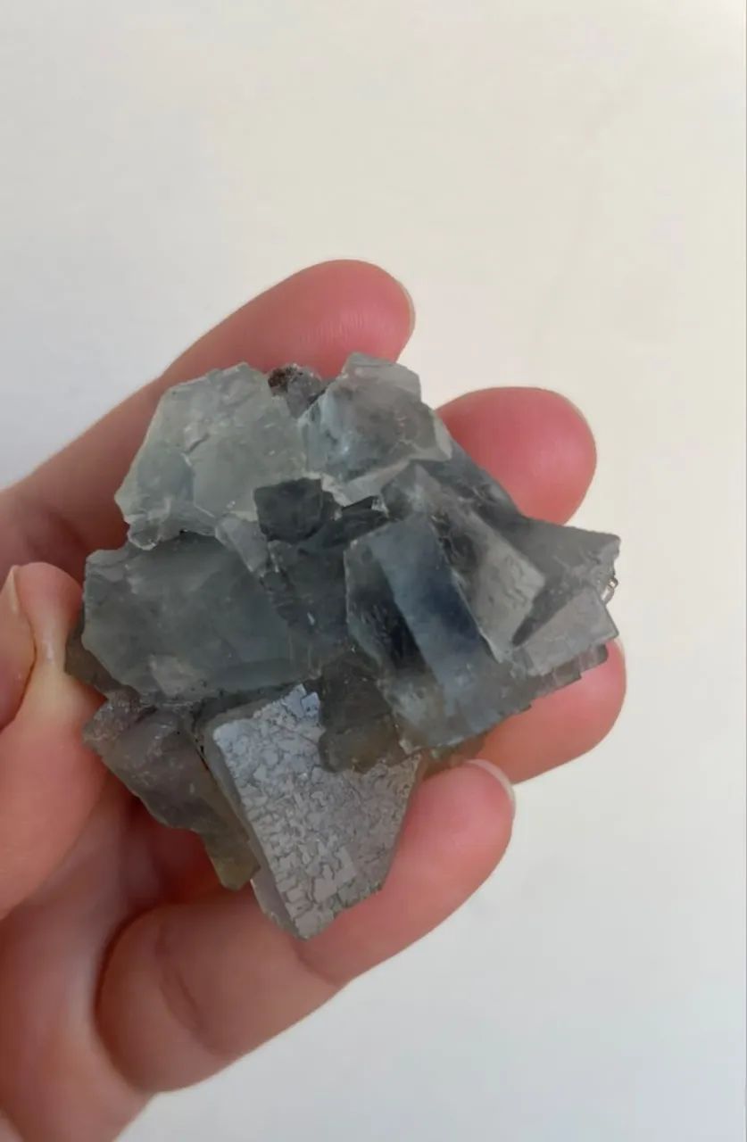 Amostra Fluorita Cúbica Azul - Foto 3