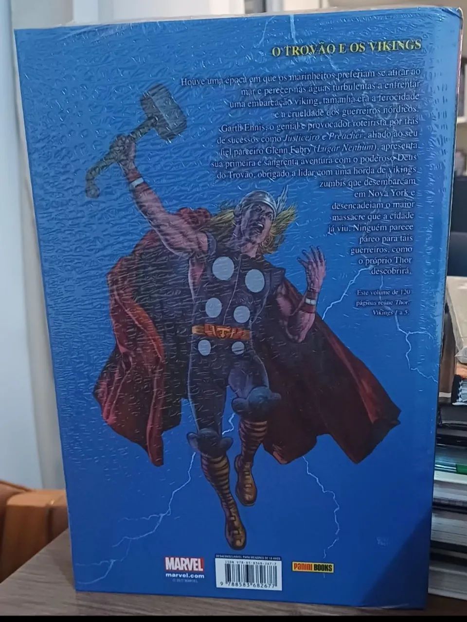 HQ Thor: Vikings - Marvel MAX (Capa Dura) - Panini - Lacrada - Foto 3