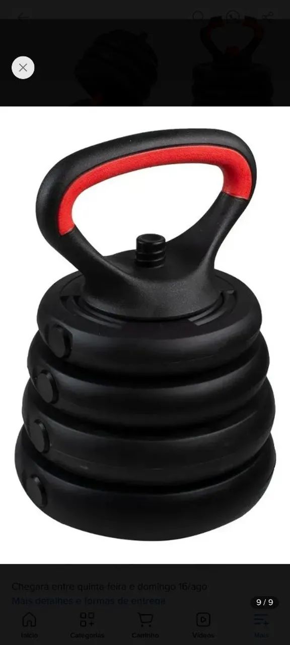Kit Halteres 6 em 1 (40kg) - Foto 5