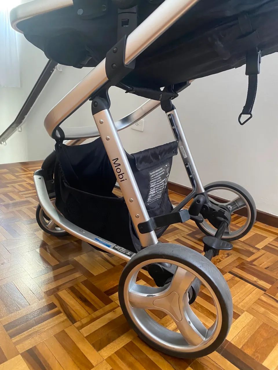 Kit Carrinho Moisés e Bebê conforto - Foto 4