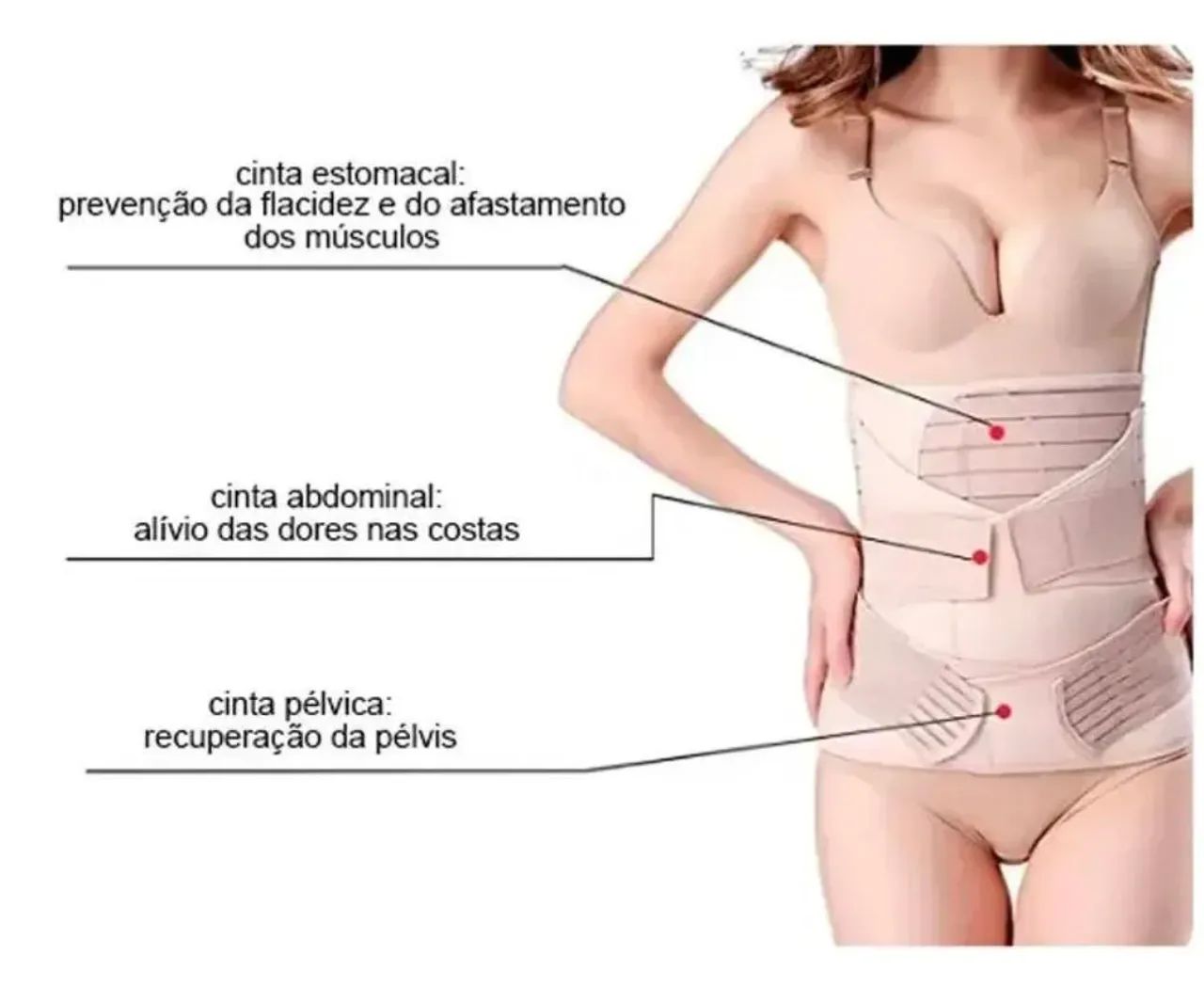 Cinta modeladora pós parto  - Foto 3