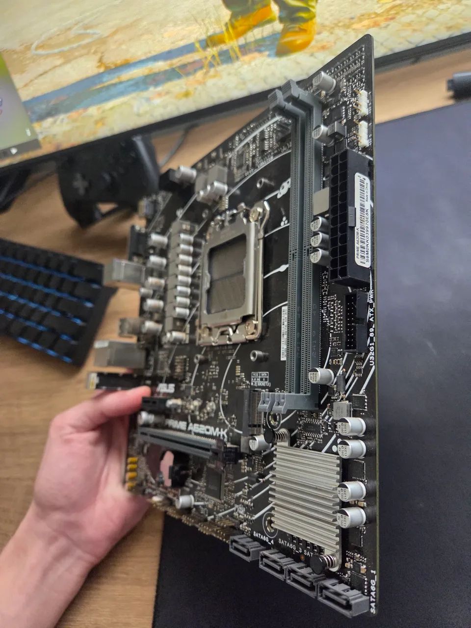 Placa Mãe Asus A620M-K  - Foto 3