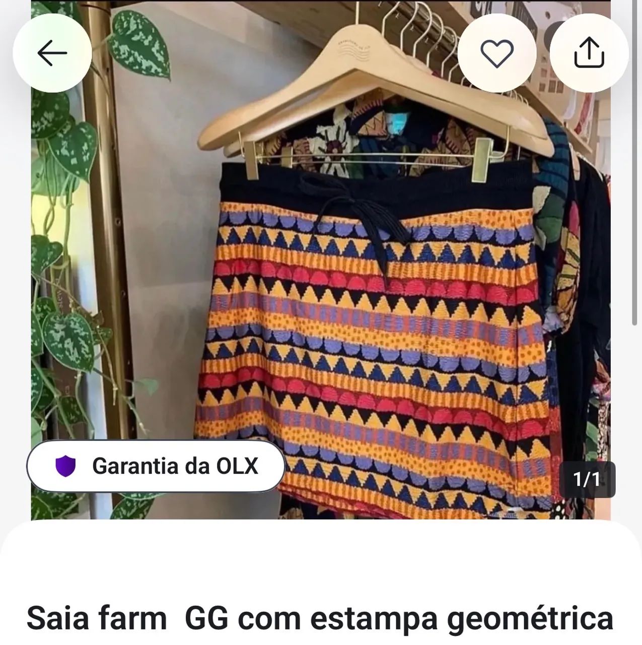 Combo farm short GG ,saia GG e bolsa  - Foto 4