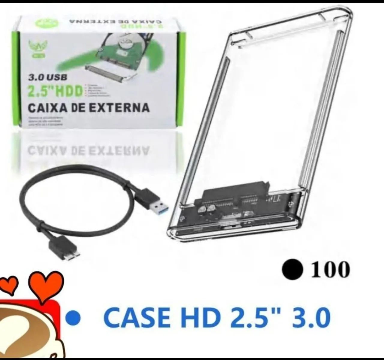 Case para hd externo  - Foto 4