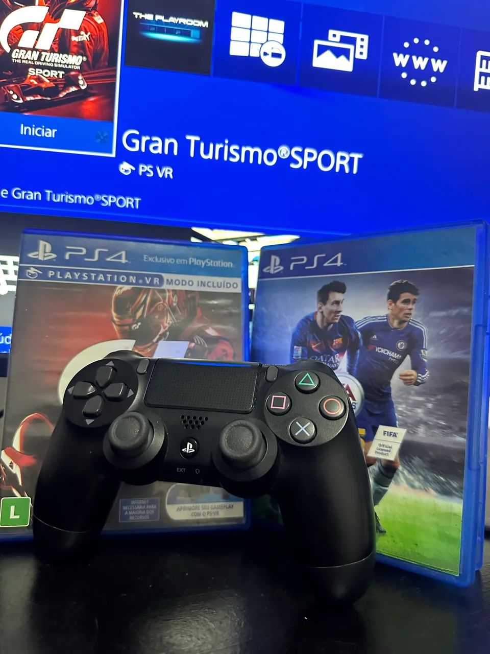PlayStation 4 - impecável com caixa  - Foto 3