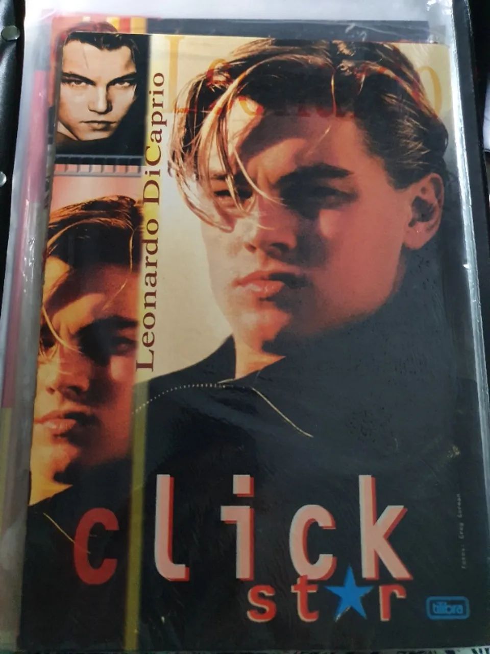 Mini pôsteres, postal, matérias e capas de caderno Leonardo DiCaprio