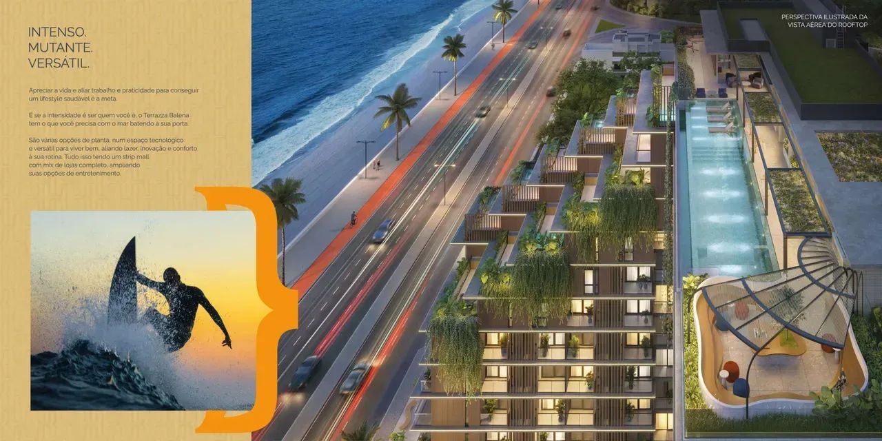 APARTAMENTO STUDIO, 1 QUARTO E 2 QUARTOS EM ARMAÇÃO - Terrazza Balena - Foto 2
