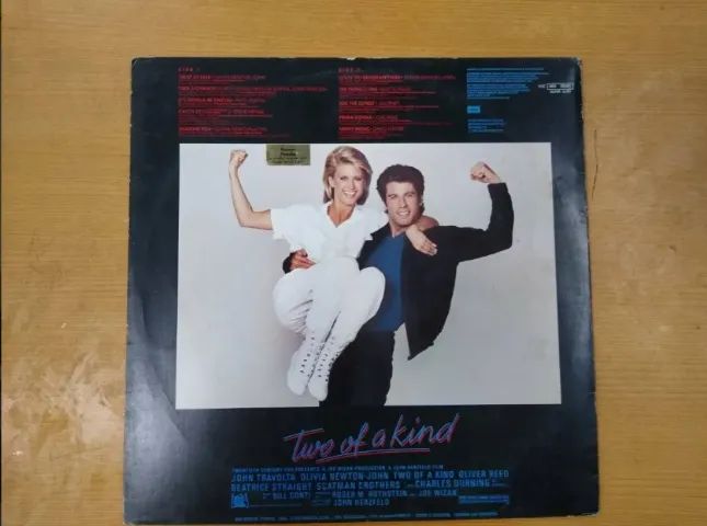 Lp - John Travolta E Olivia Newton John - Two Of A Kind - Foto 3