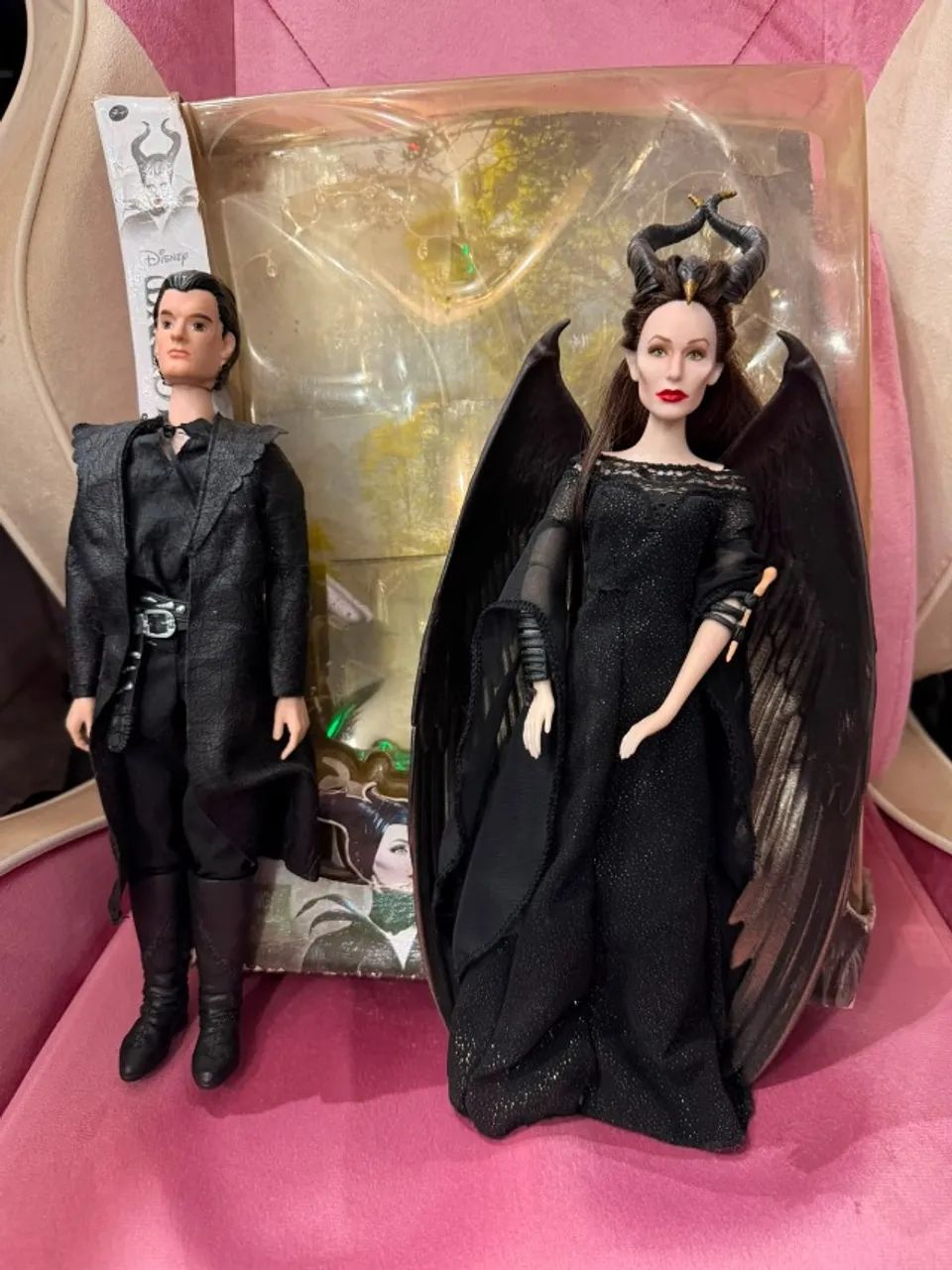 boneca disney malevola e diaval jakks pacific - Foto 2