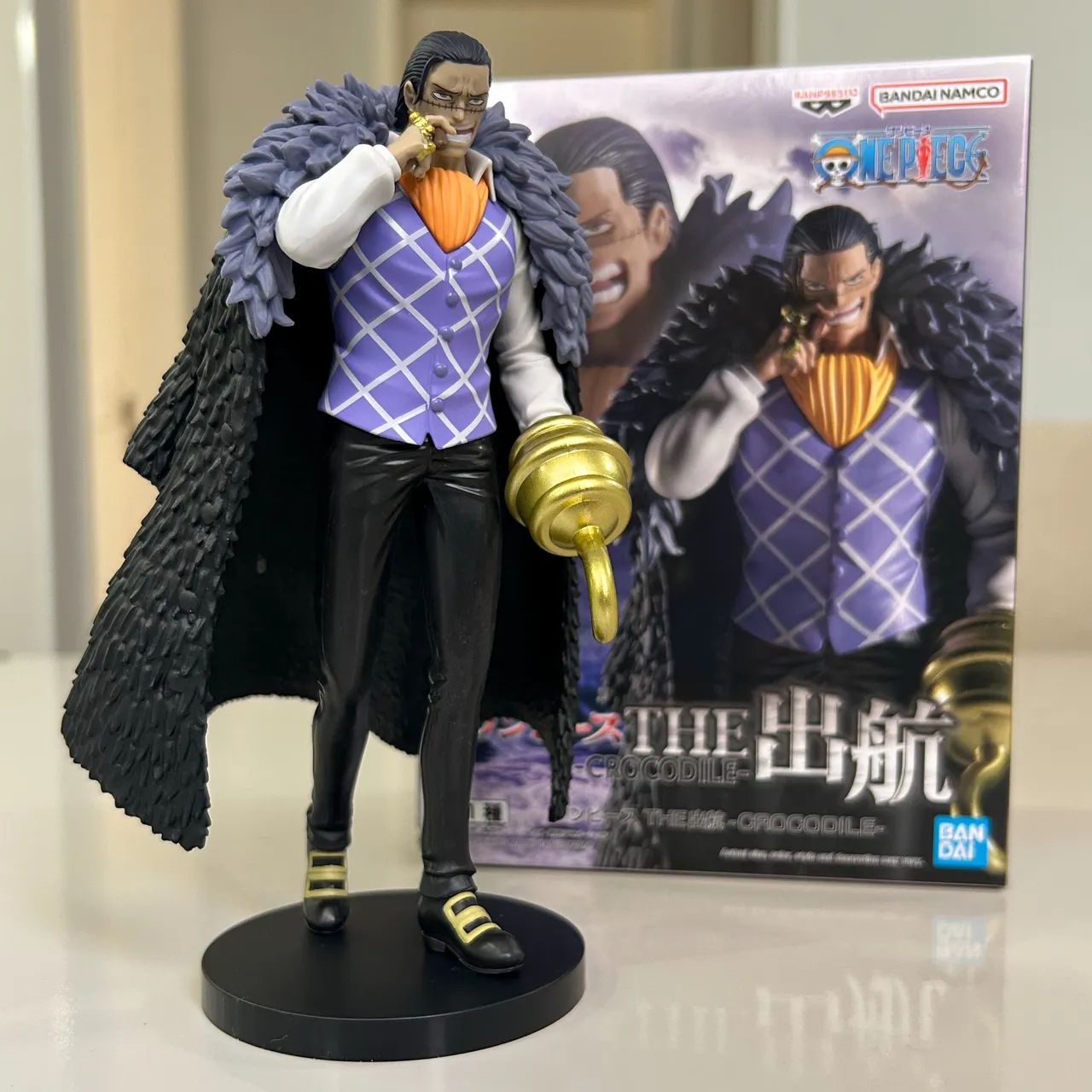 Crocodile Original Bandai One Piece Action Figure Boneco 