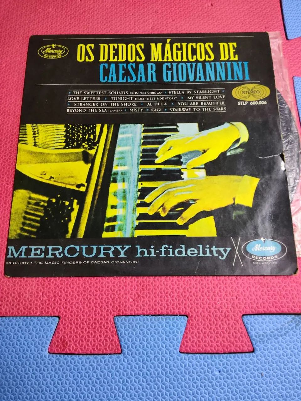 LP os dedos mágicos de Caesar giovannini