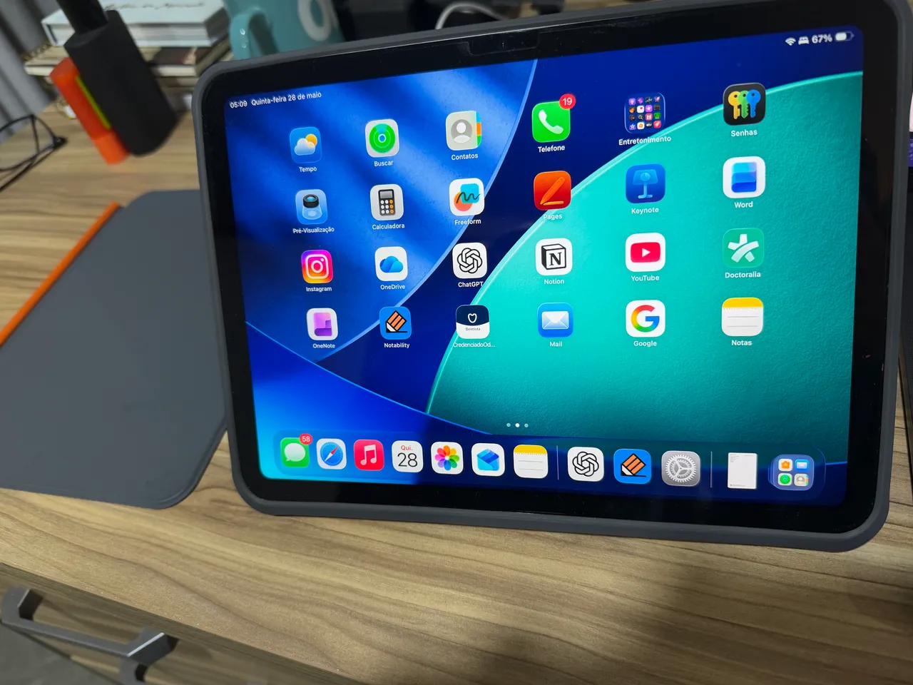 iPad Air M3 128GB + Apple Pencil Pro | Impecável - Tablets e E