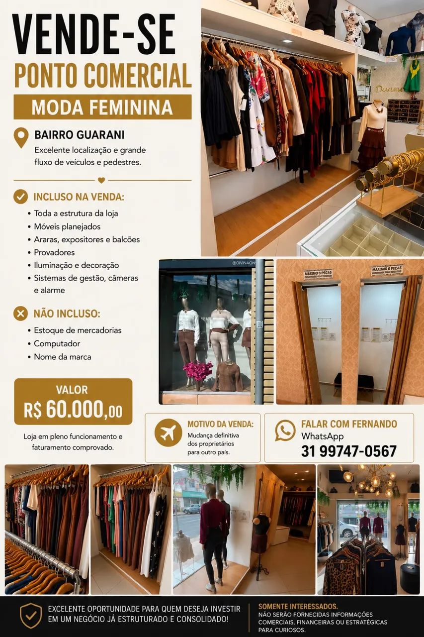 Passo ponto comercial 