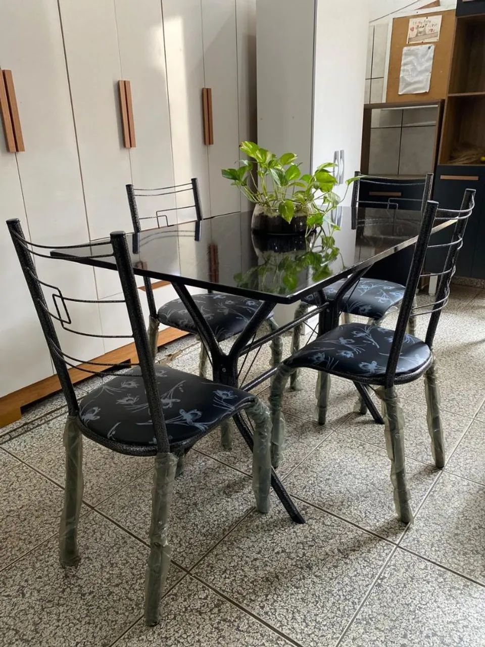 Mesa de Cozinha Marmorizado Nova, Entrego - Foto 4