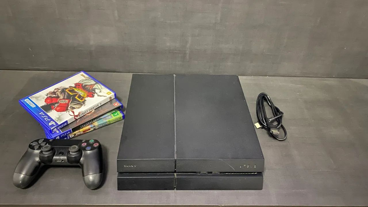 CONSOLE PS4 + JOGOS - Foto 2