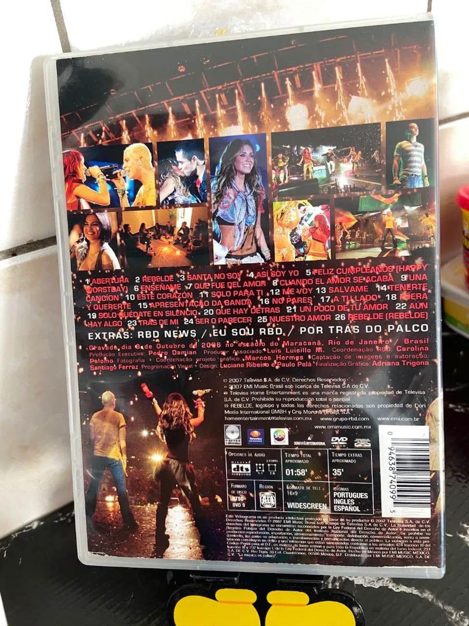 RBD - DVD live in Rio - importado do México  - Foto 5