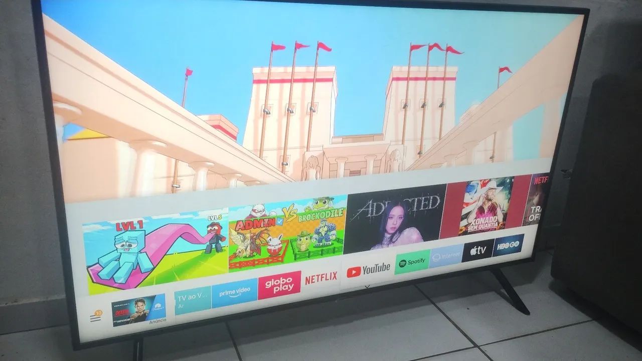 Vendo tv Samsung 50 polegadas 4k  - Foto 5