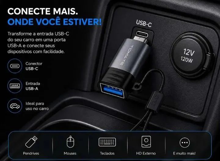 Adaptador OTG USB para Tipo c  - Foto 2