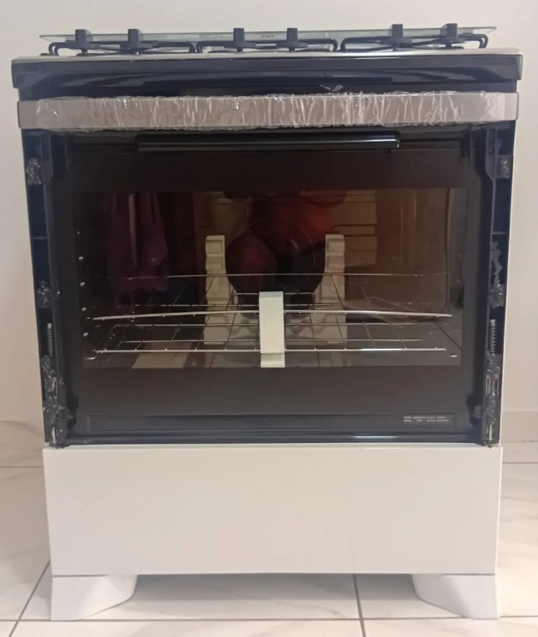 Fogão Electrolux 5 bocas - Efficient C/ PerfectCook - Branco - 220V