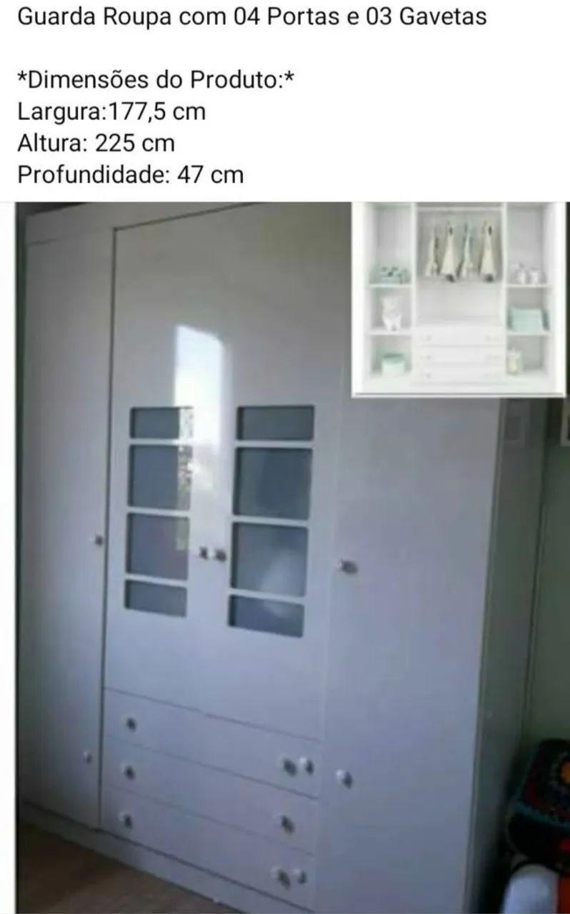 Guarda roupa infantil