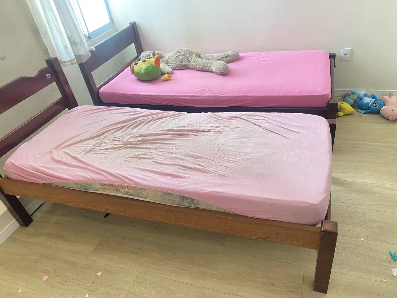 Cama de madeira solteiro madeira maciça  - Foto 4
