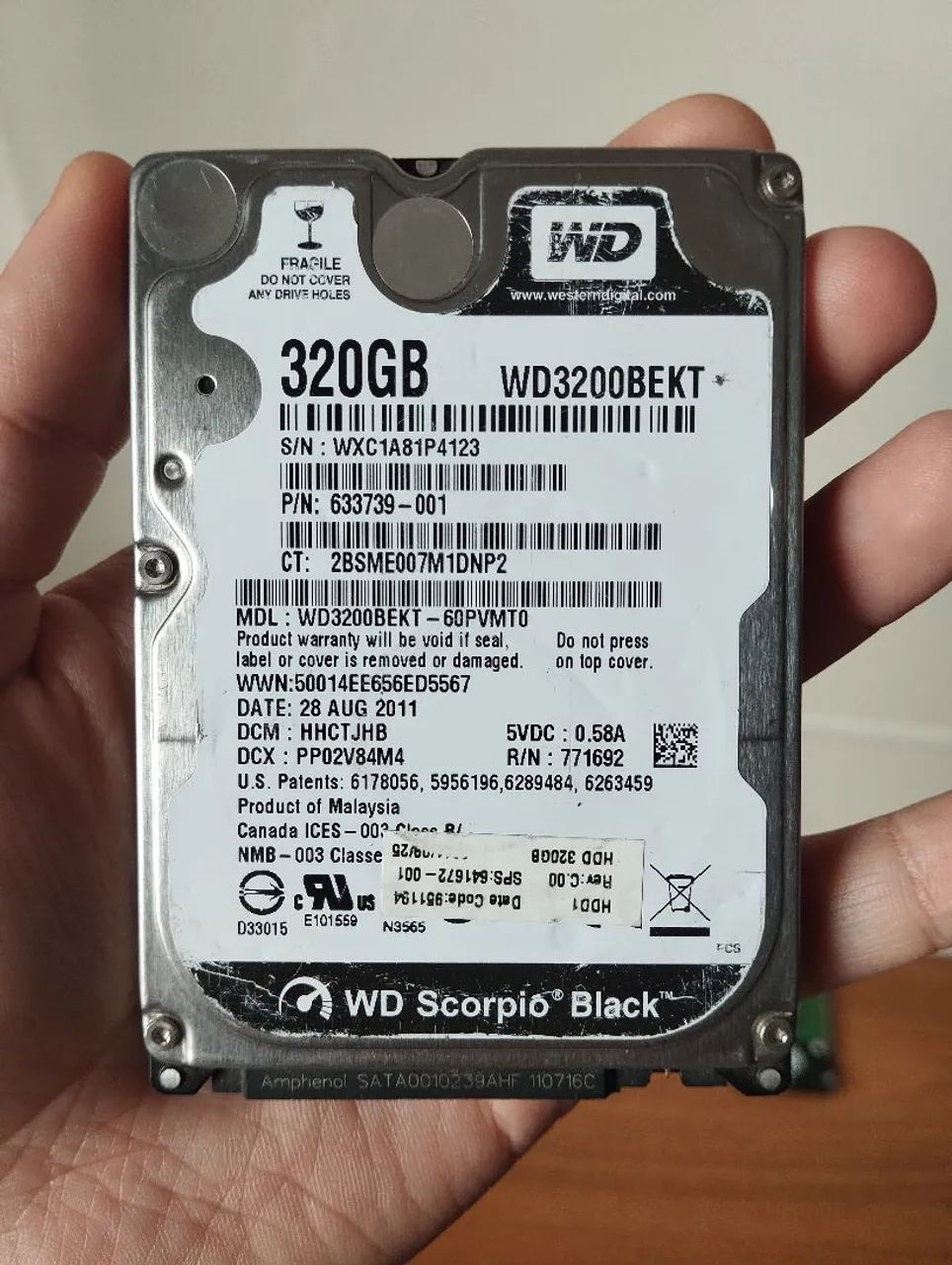 Dois HDs de 320GB de Notebook (saudáveis) - Foto 3
