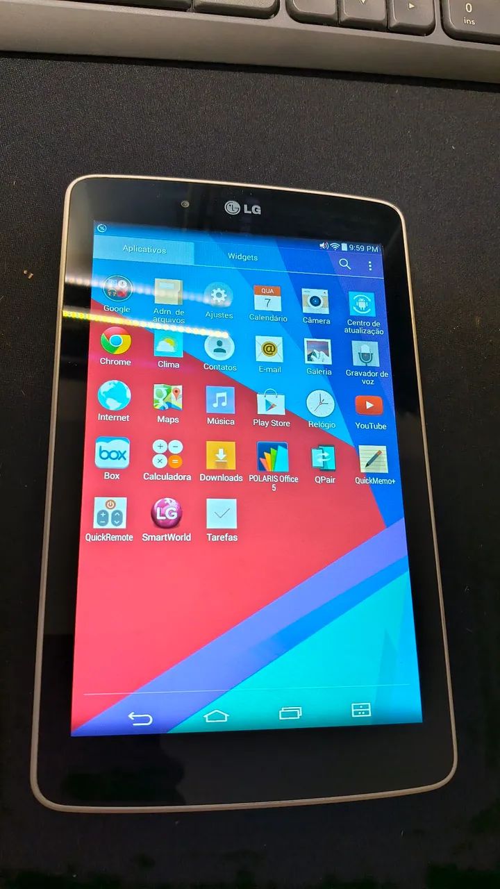 Tablet LG para retirar peças 