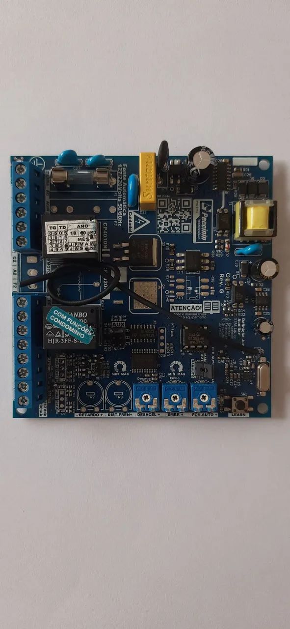 Placa controle eletrônico CP4010 PECCININ NICE