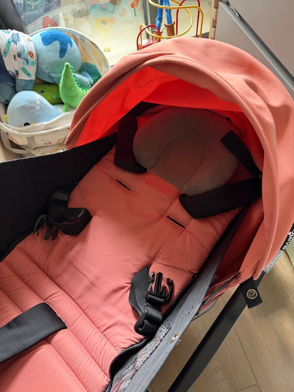 Moisés newborn pack 0+ babyzen salmão - Foto 2